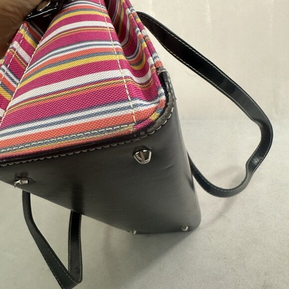 Kate Spade Vintage Y2K Striped Small Purse Read - Picture 12 of 13